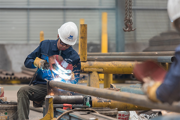 九台网架焊接车间