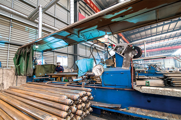 九台网架杆件自动焊接